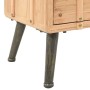 Comodino in Legno Massello di Abete 50x35x57 cm