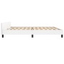 Giroletto con Testiera Bianco 200x200 cm in Similpelle