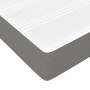 Materasso a Molle Insacchettate Grigio Scuro 90x190x20 cm