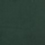 Materasso a Molle Verde Scuro 90x200x20 cm in Velluto