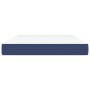 Materasso a Molle Insacchettate Blu 140x200x20 cm in Tessuto