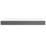 Materasso a Molle Grigio 90x190x20 cm in Similpelle