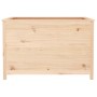 Fioriera Rialzata Giardino 119,5x82,5x78cm Legno Massello Pino