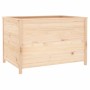 Fioriera Rialzata Giardino 119,5x82,5x78cm Legno Massello Pino