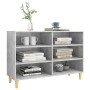 Credenza Grigio Cemento 103,5x35x70 cm in Legno Multistrato