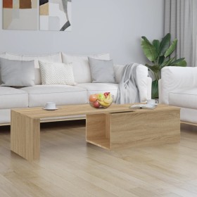 Tavolino da Salotto Rovere Sonoma 150x50x35cm Legno Multistrato