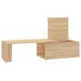 Tavolino da Salotto Rovere Sonoma 150x50x35cm Legno Multistrato