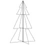 Albero di Natale a Cono 240 LED per Interni Esterni 118x180 cm