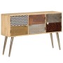 Credenza 120x30x75 cm Legno Massello di Mango