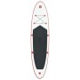 Set Tavola da SUP e Surf Gonfiabile Rosso e Bianco