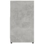 Mobile da Bagno Grigio Cemento 60x33x61 cm in Legno Multistrato