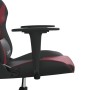 Sedia Gaming Nero e Rosso Vino in Similpelle