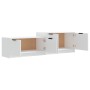 Mobile Porta TV Bianco 158,5x36x45 cm in Legno Multistrato