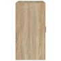 Armadietto a Muro Rovere Sonoma 60x31x60 cm Legno Multistrato