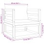 Set Salotto Giardino 12pz Cuscini Grigio Chiaro Legno Massello