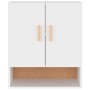 Armadietto a Muro Bianco 60x31x70 cm in Legno Multistrato