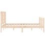 Giroletto con Testiera 140x190 cm in Legno Massello