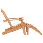 Sedie Giardino Adirondack Poggiapiedi 2pz Legno Massello Acacia