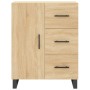 Credenza Rovere Sonoma 69,5x34x180 cm in Legno Multistrato