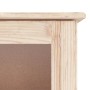 Credenza ALTA 77x35x165 cm in Legno Massello di Pino