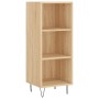 Credenza Rovere Sonoma 34,5x32,5x180 cm in Legno Multistrato