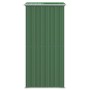Capanno da Giardino Verde 192x108x223 cm in Acciaio Zincato