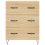 Credenza Rovere Sonoma 69,5x34x180 cm in Legno Multistrato