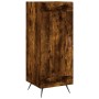 Credenza Rovere Fumo 34,5x34x180 cm in Legno Multistrato