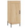 Credenza Rovere Sonoma 34,5x34x180 cm in Legno Multistrato