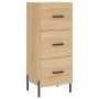 Credenza Rovere Sonoma 34,5x34x180 cm in Legno Multistrato