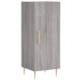 Credenza Grigio Sonoma 34,5x34x180 cm in Legno Multistrato