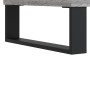 Credenza Grigio Sonoma 34,5x34x180 cm in Legno Multistrato