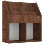 Portariviste per Bambini Rovere Marrone 71x30x78,5cm Legno