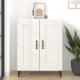 Credenza Bianca 69,5x34x90 cm in Legno Multistrato