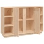 Credenza 120x35x80 cm in Legno Massello di Pino