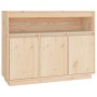 Credenza 104,5x34x80 cm in Legno Massello di Pino