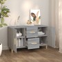 Credenza Grigio Sonoma 100x36x60 cm in Legno Multistrato