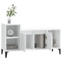 Mobile Porta TV Bianco 100x35x55 cm in Legno Multistrato