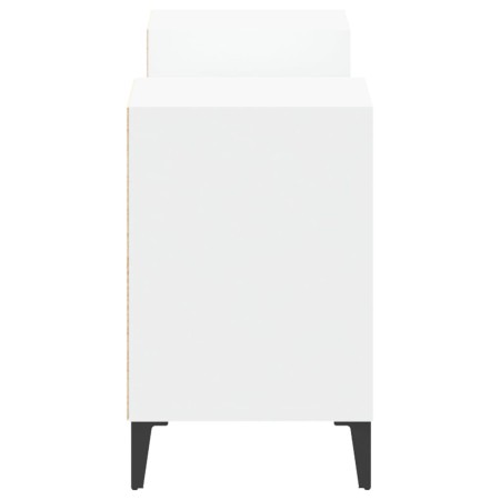 Mobile Porta TV Bianco 160x35x55 cm in Legno Multistrato