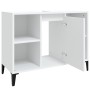 Mobile Lavabo Bianco 80x33x60 cm in Legno Multistrato