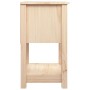 Comodino 40x35x61,5 cm in Legno Massello di Pino