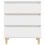 Credenza Bianca 60x35x70 cm in Legno Multistrato