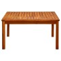 Tavolino da Giardino 85x85x45 cm in Legno Massello di Acacia
