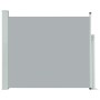 Tenda Laterale Retrattile per Patio 100x300 cm Grigio