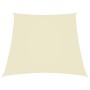 Parasole a Vela in Tela Oxford a Trapezio 2/4x3 m Crema