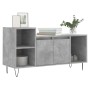 Mobile per TV Grigio Cemento 100x35x55 cm Legno Multistrato