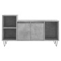 Mobile per TV Grigio Cemento 100x35x55 cm Legno Multistrato