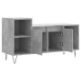 Mobile per TV Grigio Cemento 100x35x55 cm Legno Multistrato