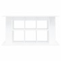 Supporto per Acquario 120x40x60 cm in Legno Multistrato Bianco