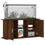 Supporto Acquario 121x41x58 cm Legno Multistrato Rovere Marrone